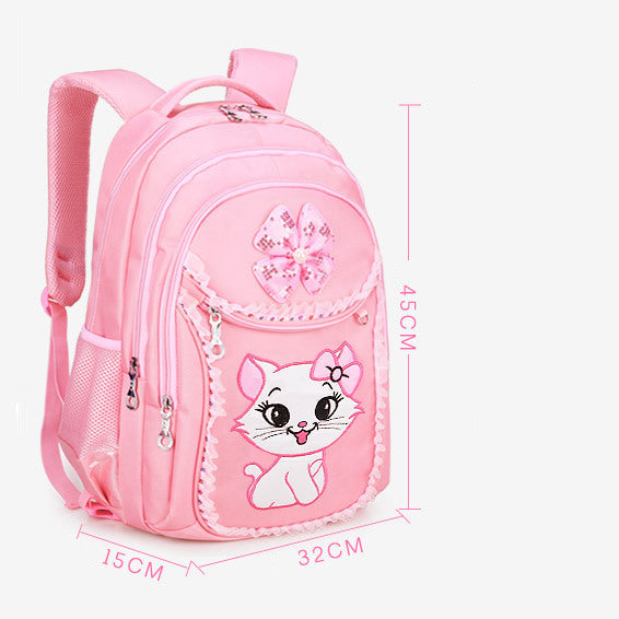 Pink Princess Trolley Backpack