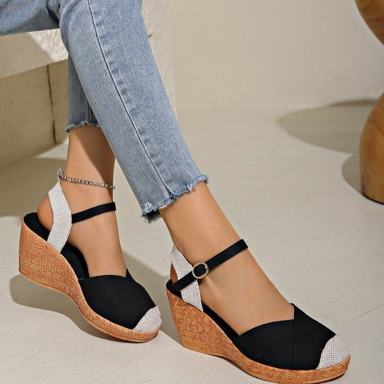 Boho Wedge Sandals