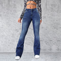 Slim temperament flared pant