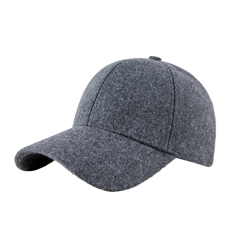 Autumn & Winter Wool Tweed Velvet Peaked Hats