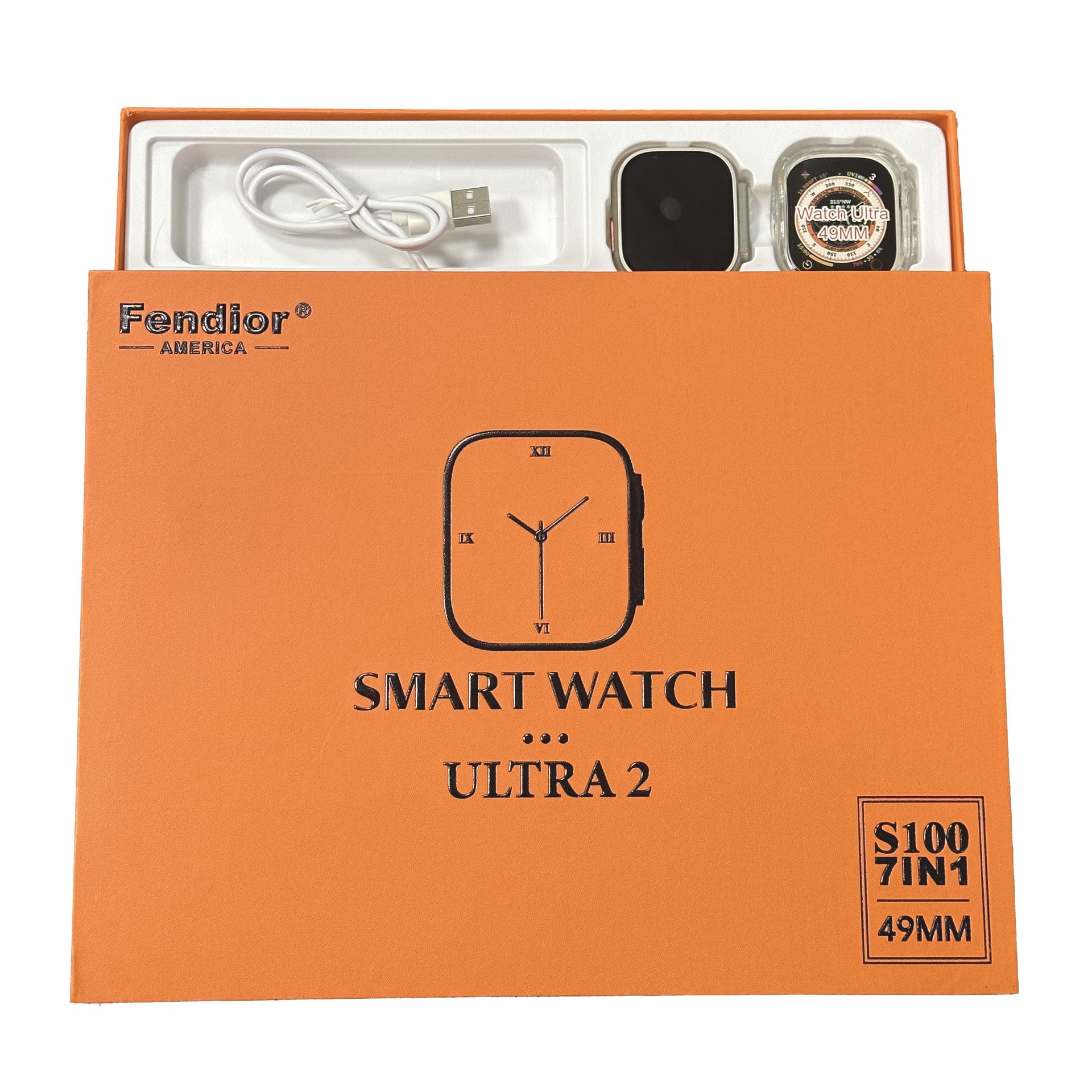 Ultra Smart Watch 7 in 1 men's and women's  bands