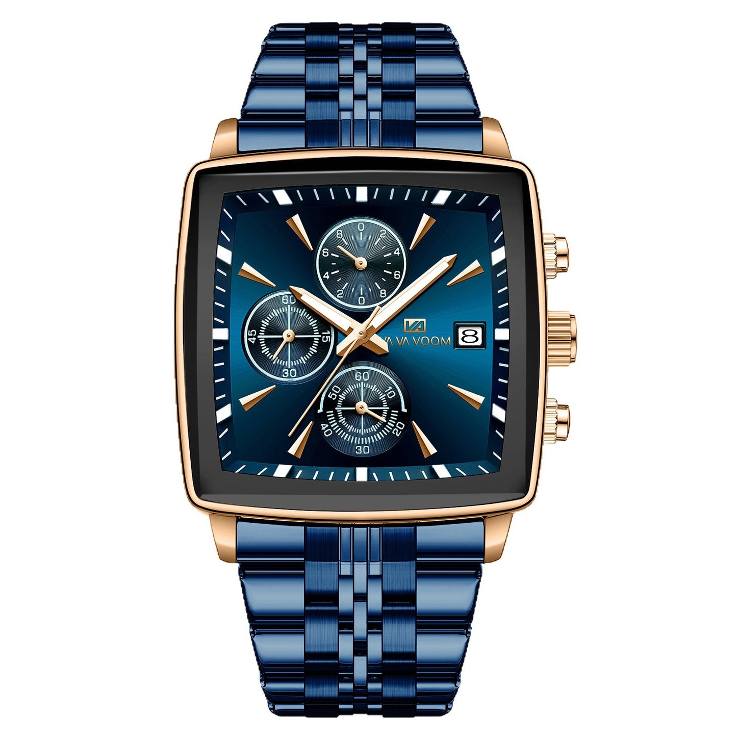 Cross-Border Multifunction Chronograph Men's Watch