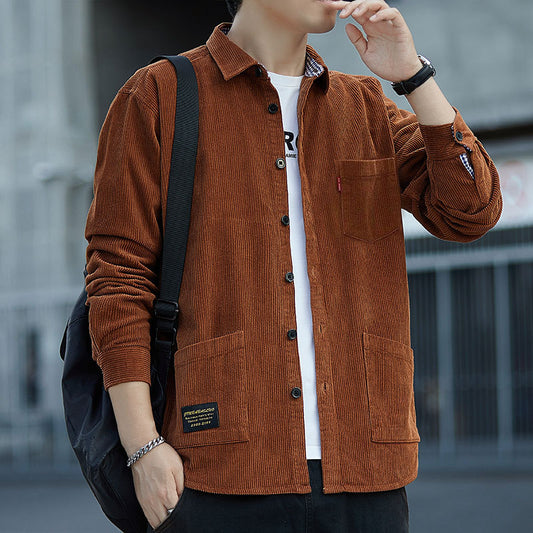 Rust Lane Cord Shirt