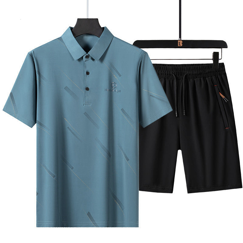 BreezeCool Dad Sport Polo Set