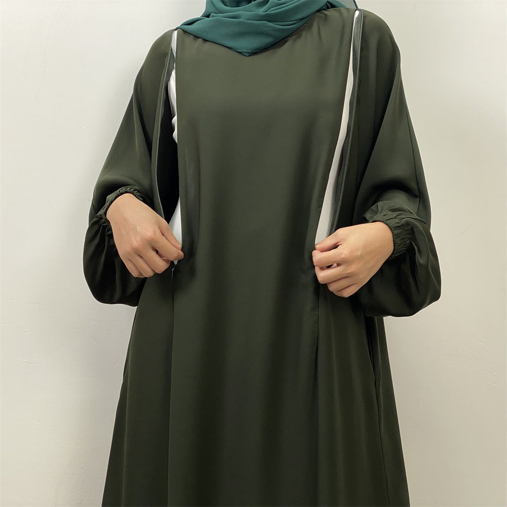 Middle Eastern Slim Fit Nursing Dress