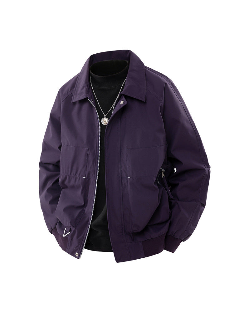Men's Baseball Collar Cargo Jacket  Spring/Autumn