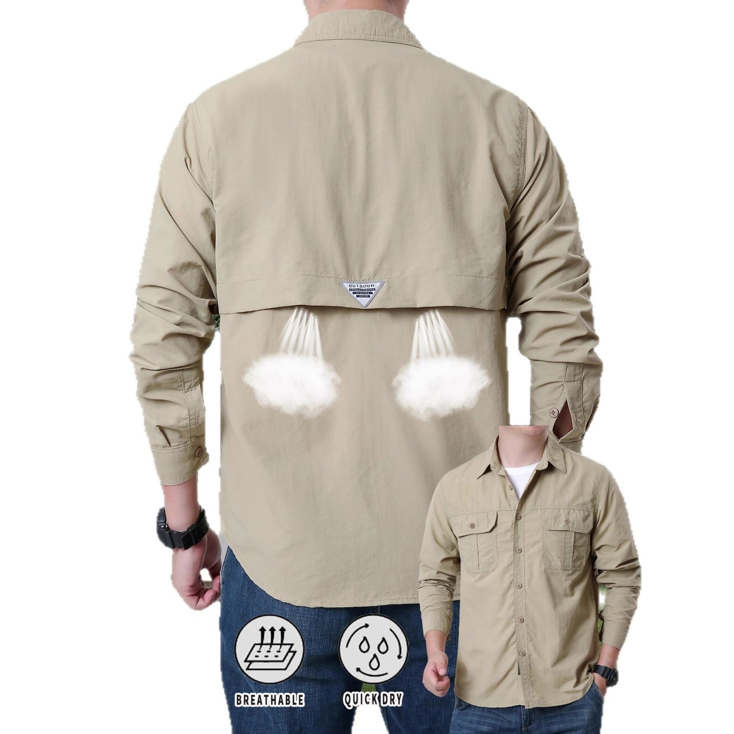 QuickDry UV Fishing Shirt