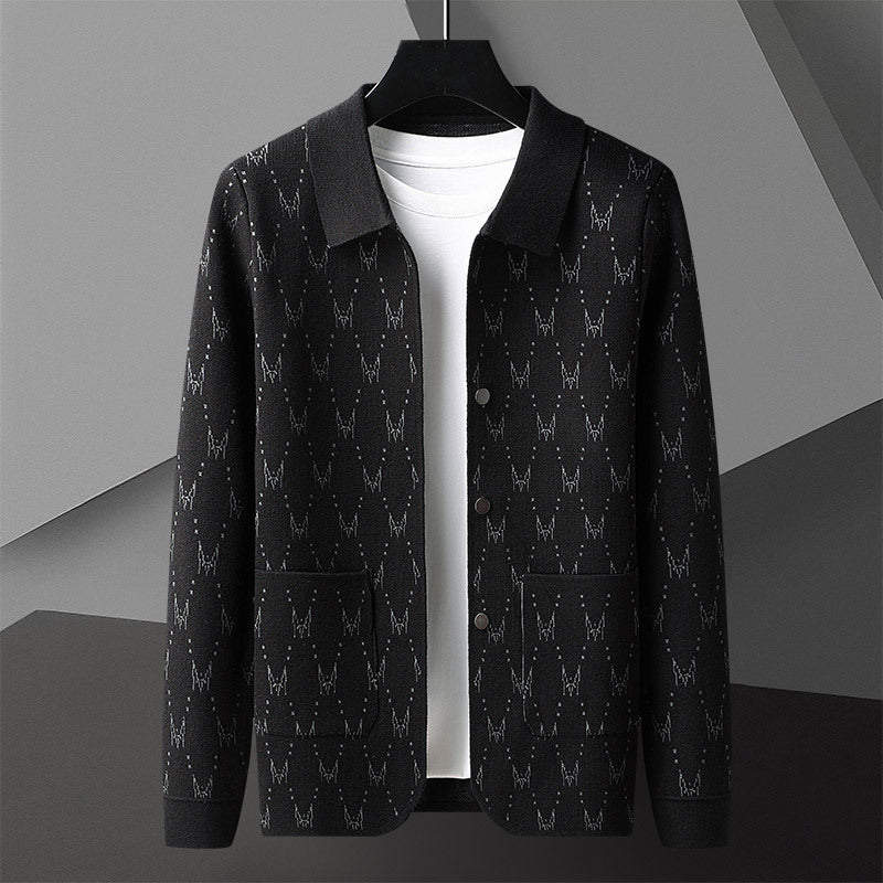 Breeze Knit High Quality Cardigan Men's Jacket