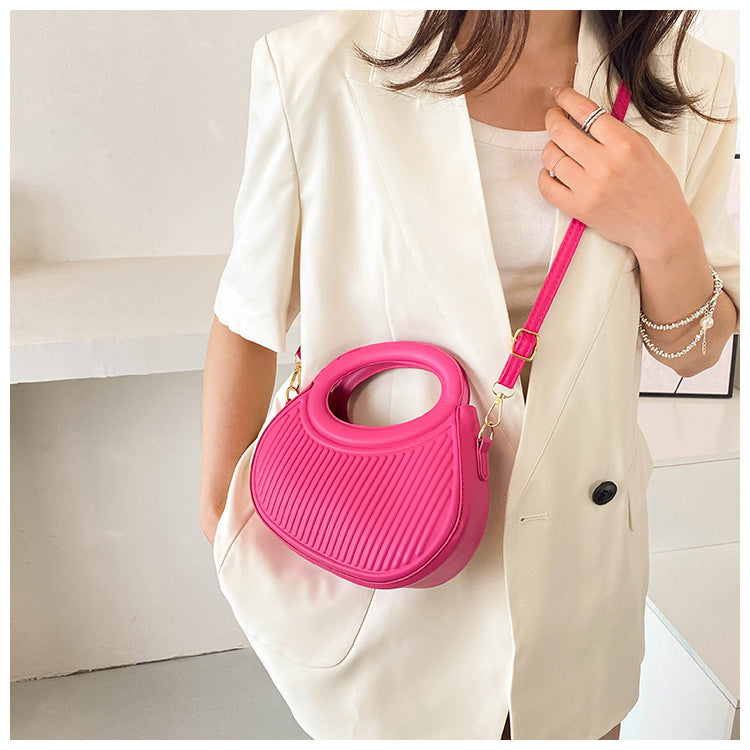 Women's Pleated Personality Casual Crossbody bag