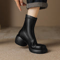 Women's Thick Sole & Heel Elastic Skinny Boots  High-Heeled, Simple Style