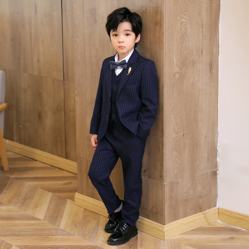Little Prince Striped Suit Set