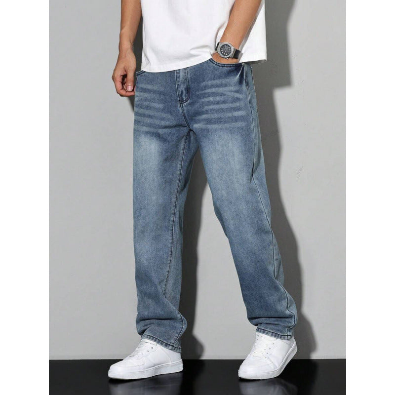 Mens Simple Fashion Casual Jeans