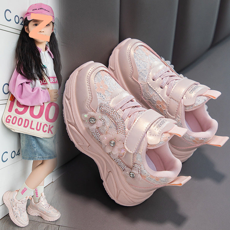 Breathable Sports Sneakers for Girls