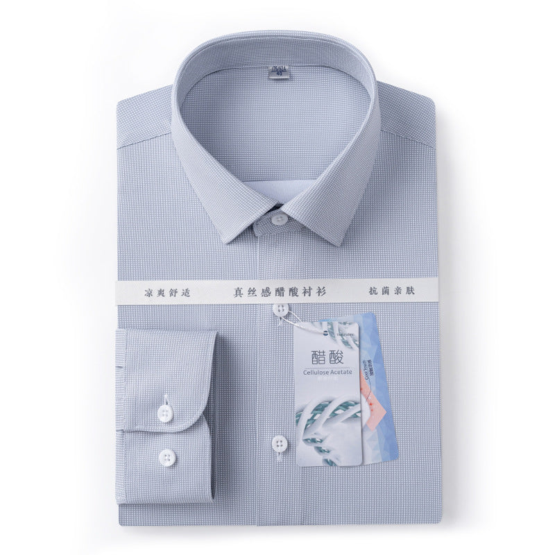 Mens Long Sleeve Business Shirt