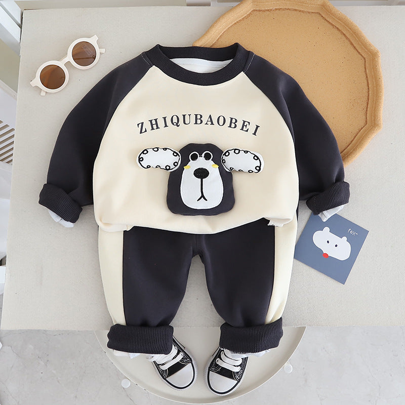 Bear Hoodie Set