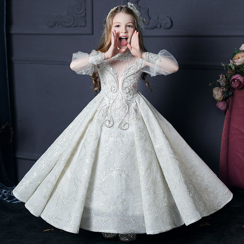Elegant Princess Dress for Girls  Summer Party & Event Wear