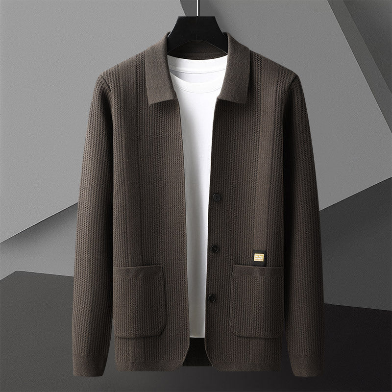 Breeze Knit High Quality Cardigan Men's Jacket