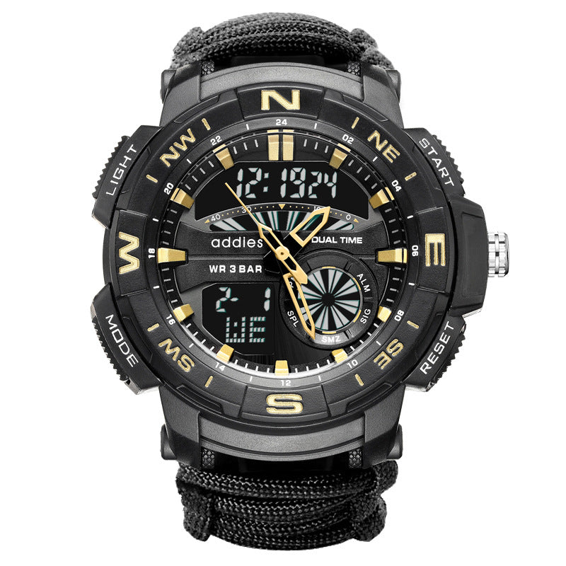 Eddison Men’s Multifunctional Outdoor Compass Watch