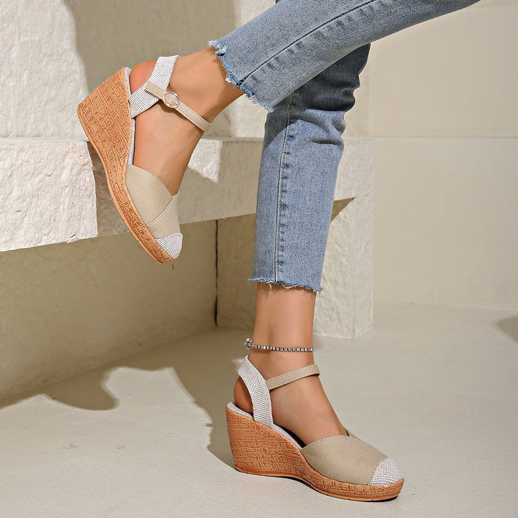 Boho Wedge Sandals