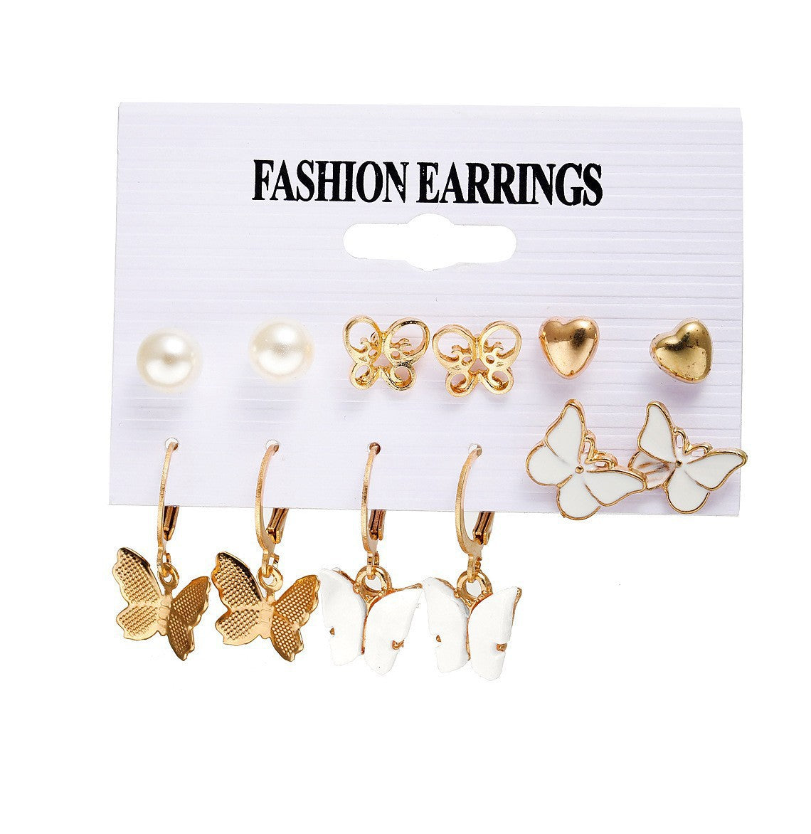 Shiny Gold Earrings for Women Girls