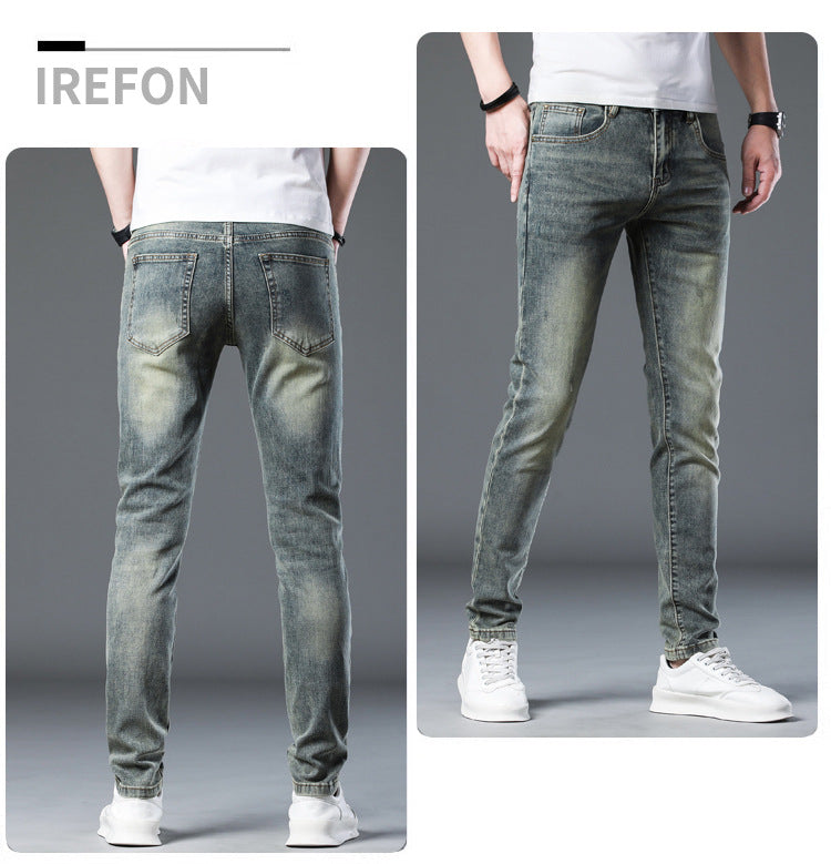 Vintage Stretch Jeans for Men
