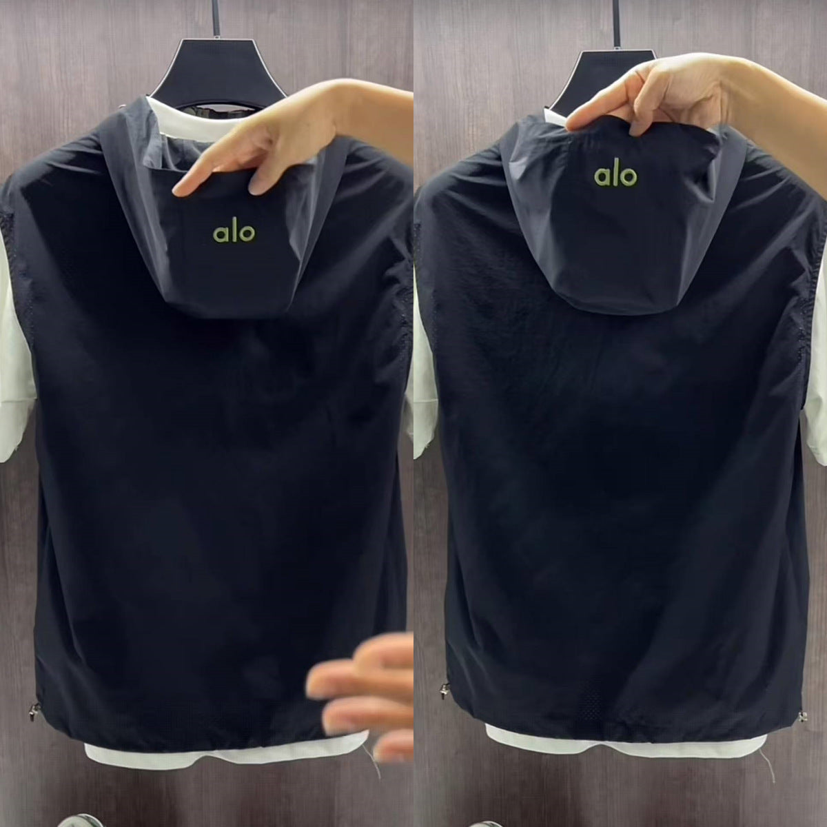 Men’s Summer Zipper Hooded Vest