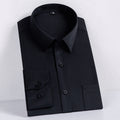 men's long sleeve cotton shirt ready-to-wear, iron-free, business casual, formal wear, executive work uniform, shirt, men