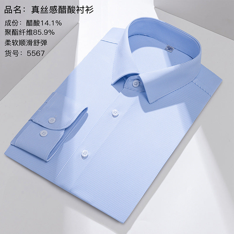 Mens Long Sleeve Business Shirt
