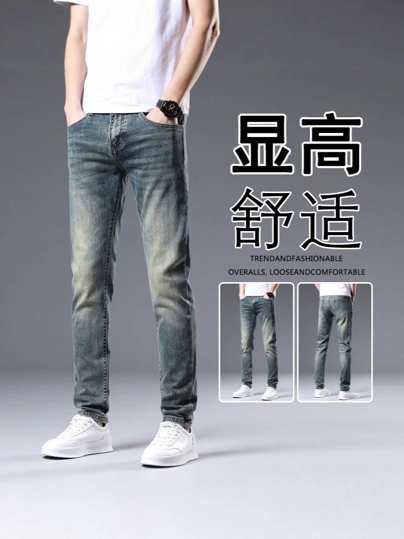 Vintage Stretch Jeans for Men