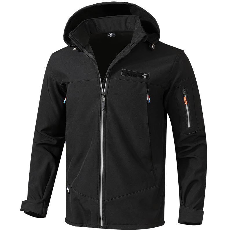 Fleece-Lined Softshell Jacket Set