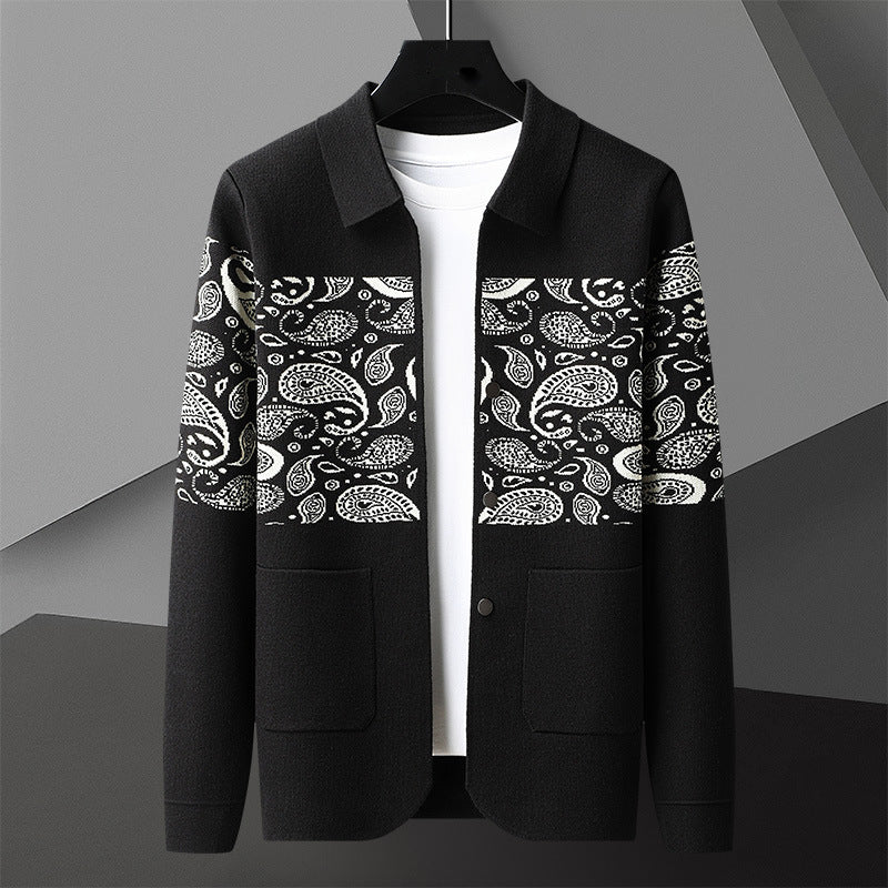 Breeze Knit High Quality Cardigan Men's Jacket