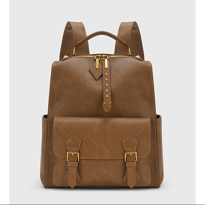 Brownstone High-end College Student SchoolBag
