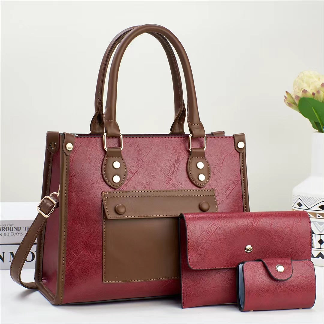 Retro Commuter Tote Set