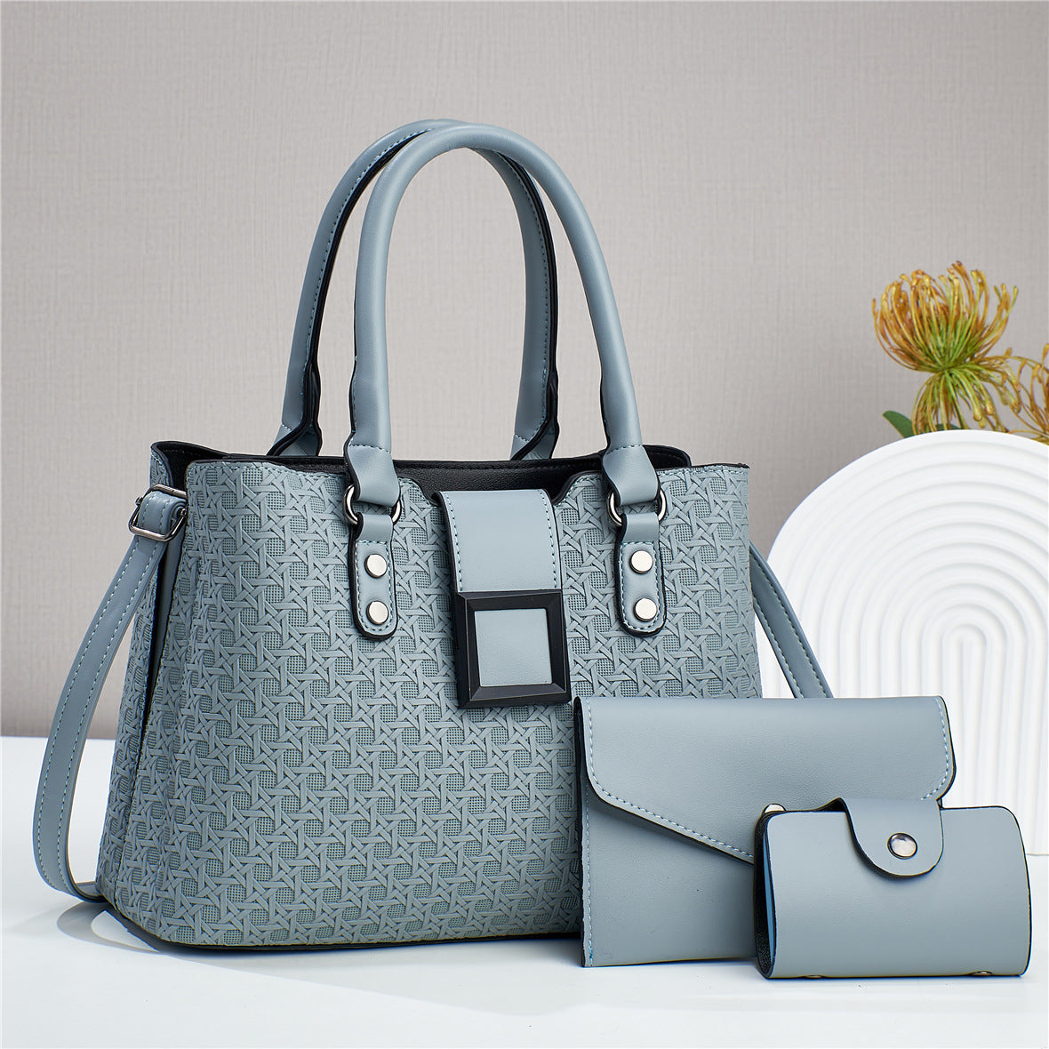 Elegant 3-Piece Handbag Set