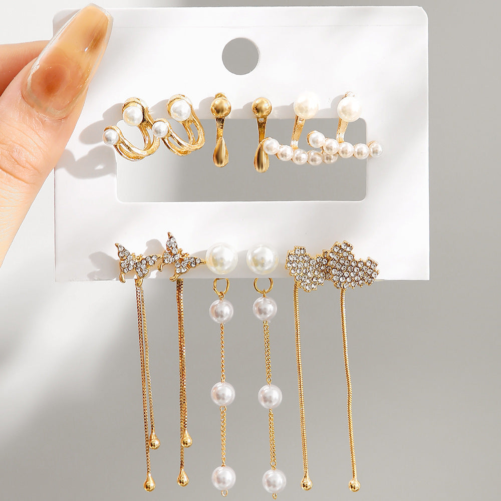 Shiny Gold Earrings for Women Girls