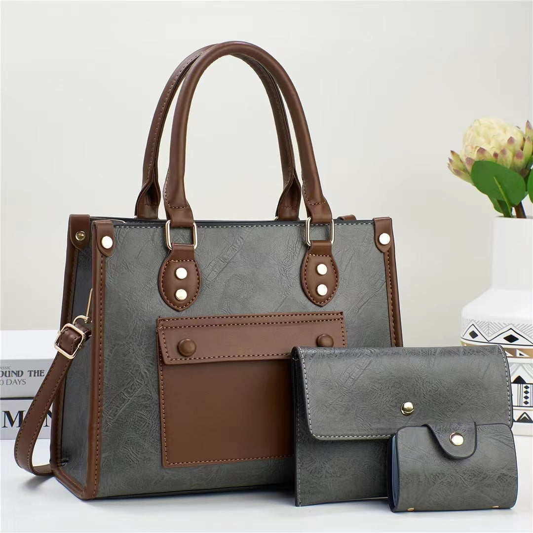 Retro Commuter Tote Set