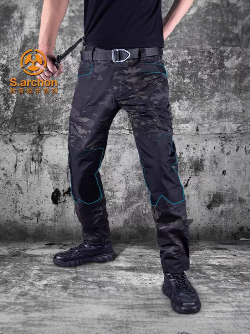 IX6 Outdoor Tactical Slim-Fit Cargo Pants for Men