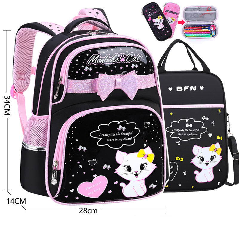 Sparkle Kitty School Backpack