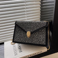 Boutique Diamond-Encrusted Crossbody Bag: Elegant Small Fragrance Women's Bag