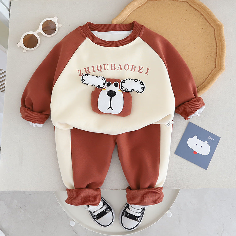 Bear Hoodie Set