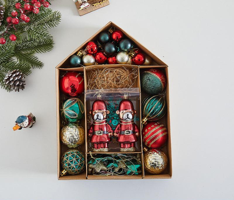 Holiday Charm Christmas Ball Pendants