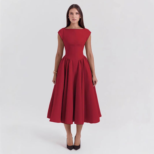 Sexy Backless Slim Dress