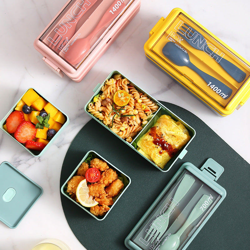 SnapLock Double-Layer Lunch Box