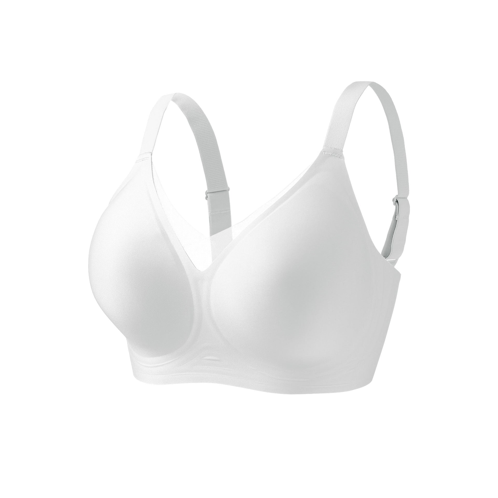V-Neck Mesh Seamless Minimizer