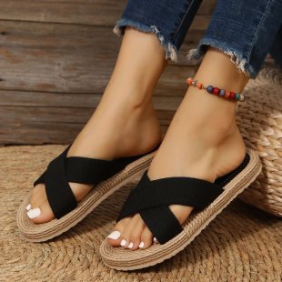 Hemp rope non-slip sandals