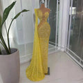 Sequined Fishtail Evening Dress