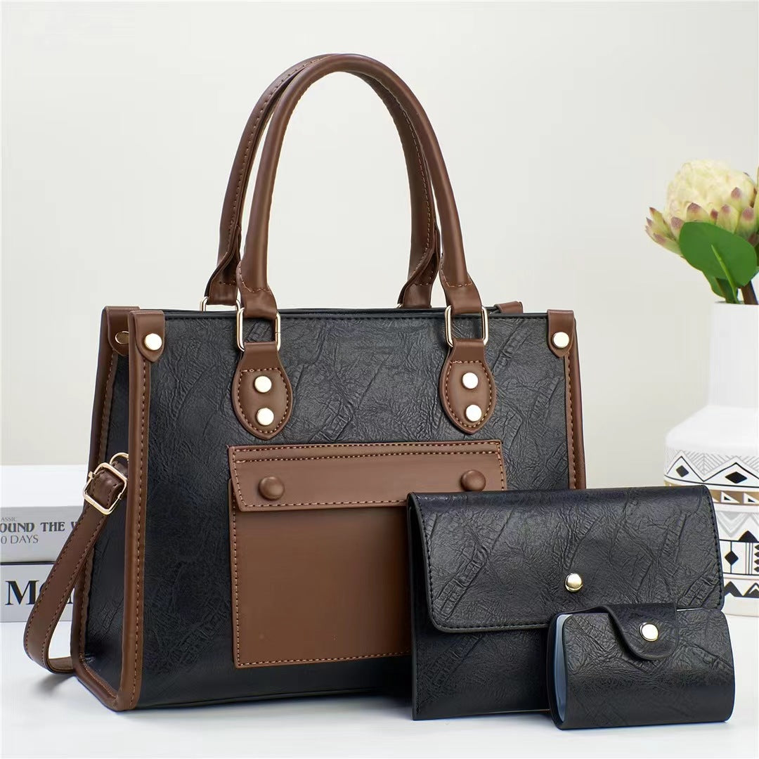 Retro Commuter Tote Set