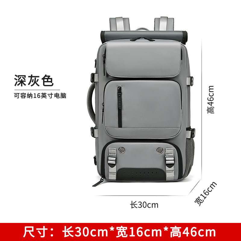 Men’s Large Capacity Multifunctional Travel Backpack – Custom Logo Outdoor & Laptop Bag