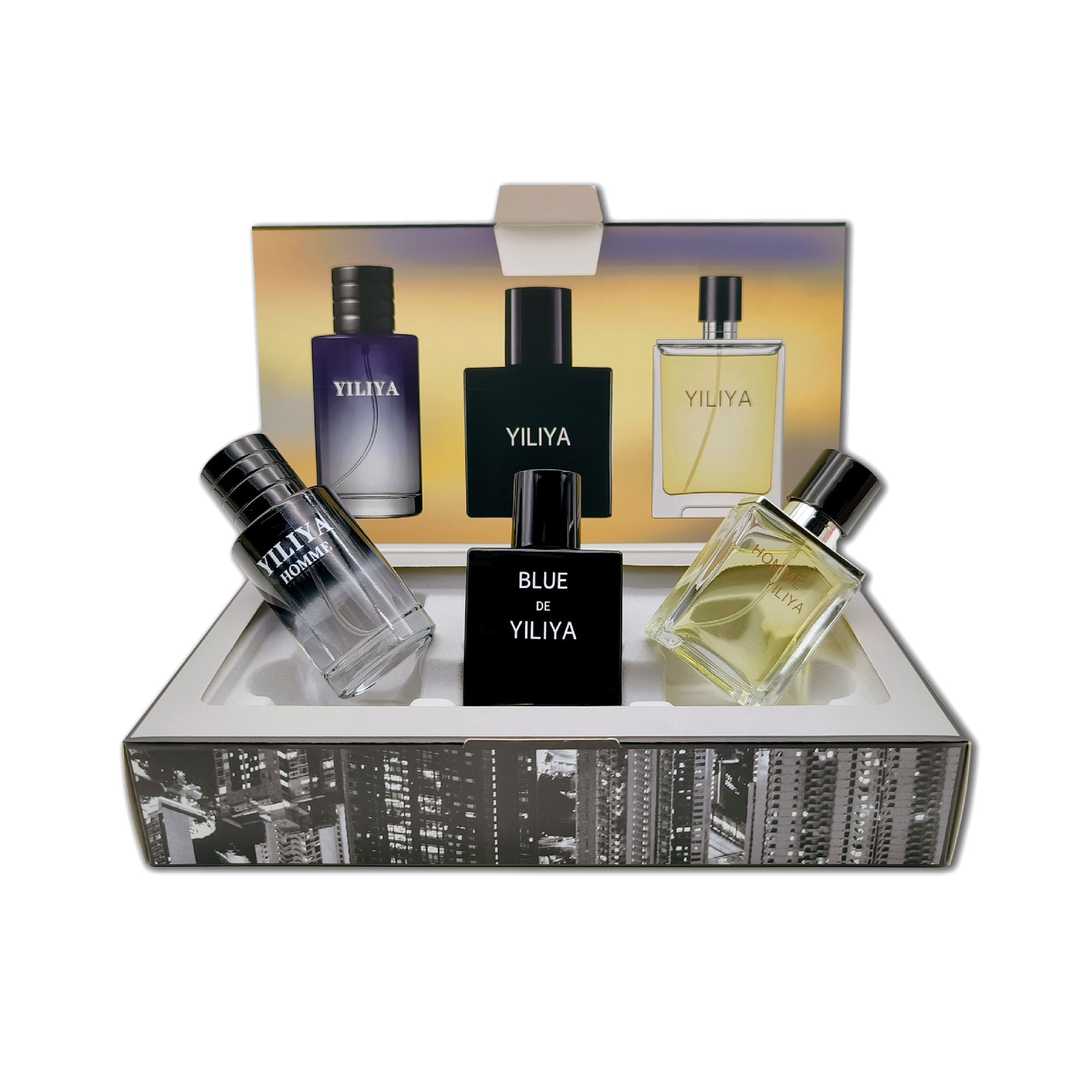 New men's perfume set fresh and long-lasting eau de laura