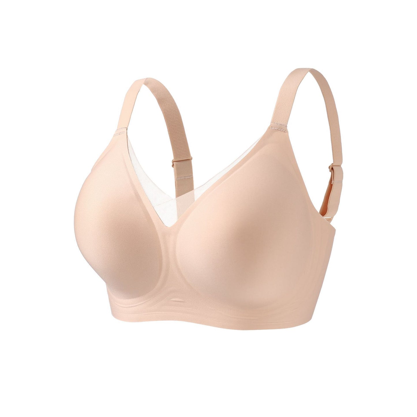 V-Neck Mesh Seamless Minimizer